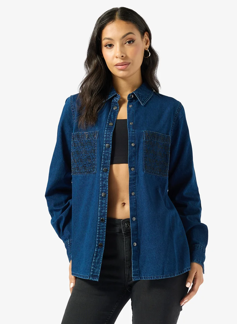 جس قميص مونيك الأساسي